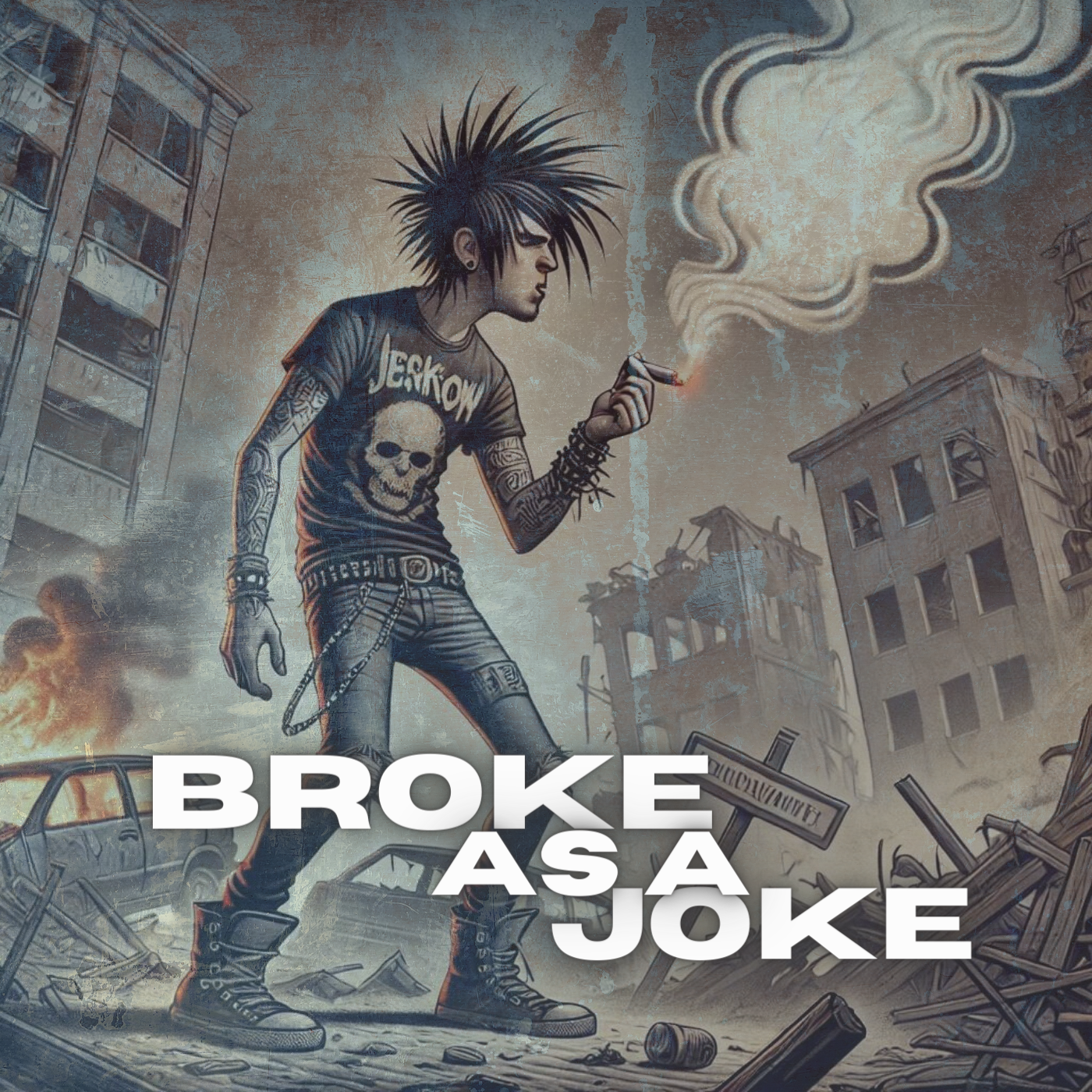 Broke as a Joke Album Artwork